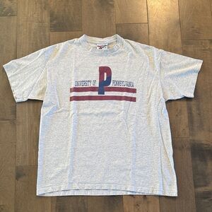Vintage 90s University of Pennsylvania Reebok Double Sided Single Stitch XL